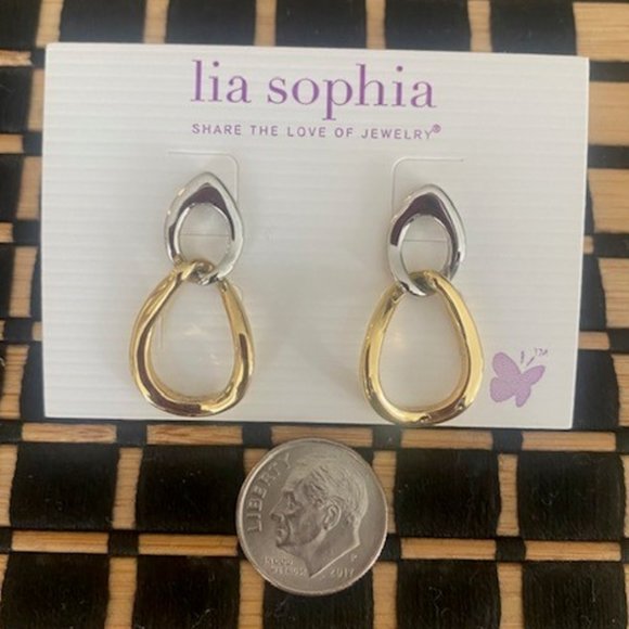 Lia Sophia “EMBRACE” Earrings - Picture 3 of 7